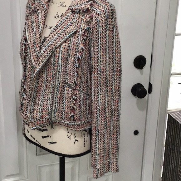 🆕AMERICAN RAG Tweed  Multi Colored Blazer - Picture 8 of 15